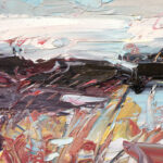 Detail of Abstract Landscape Painting