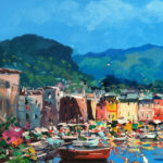 Detail of Portofino Painting