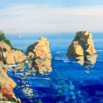 Detail of Capri Painting