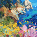 Detail of Capri Painting