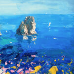 Detail of Capri Painting