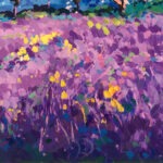 Detail of Lavender Painting