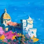 Detail of Positano Painting