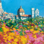 Detail of Positano Painting