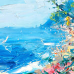 Detail of Positano Painting