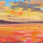 Detail of Sunset Painting