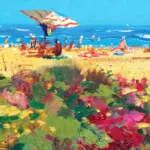 Detail of Beach Painting