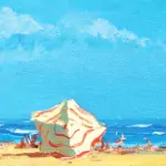 Detail of Beach Painting