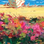 Detail of Beach Painting