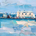 Detail of Venice Painting