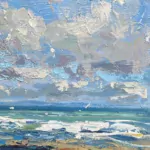 Detail of Beach Painting,