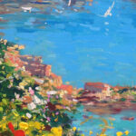 Detail of Capri Painting,