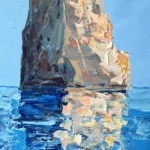 Detail of Capri Painting