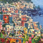 Detail of Positano Painting