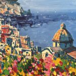 Detail of Positano Painting