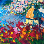 Detail of Positano Painting