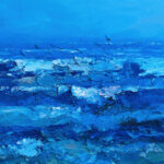 Detailed closeup of Ocean Painting 1