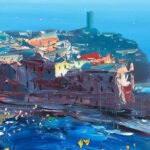 Detail of Vernazza Painting