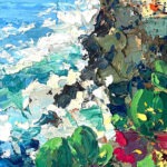 Detail of Vernazza Painting